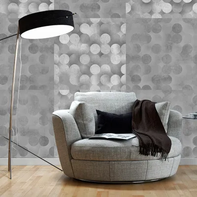Zdjęcie produktu dla PURO TAPETE - realistyczna tapeta bez powtórzeń i przesunięć 10m rolka tapety włókninowej nowoczesny design fototapeta - szary wzór f-A-0393-j-b