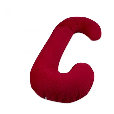 Produktbild von Umstandskissen Minky Form C rot