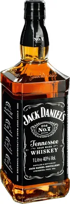 Image de Jack Daniels Old No 7 Tennessee Whiskey 40% vol 1000ml