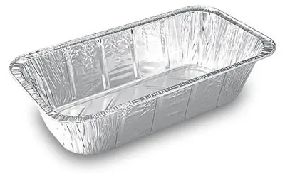 Produktbild von 6x Aluschalen Backform Auflaufform Gastronorm 320x170x75mm 2500ml Typ 1/3