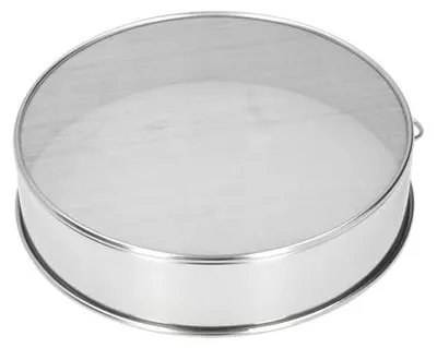 Mehl- und Puderzuckersieb 80 Mesh, Edelstahl 304, 20,3 x 5 cm