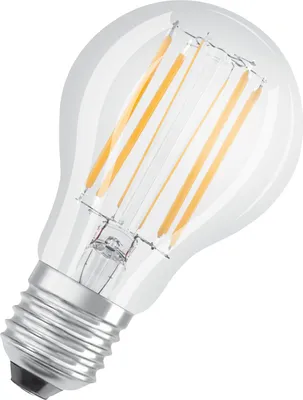 Produktbild von Osram LED Filament Lampe Star Classic A75 E27 Leuchtmittel 8W Kaltweiß klar
