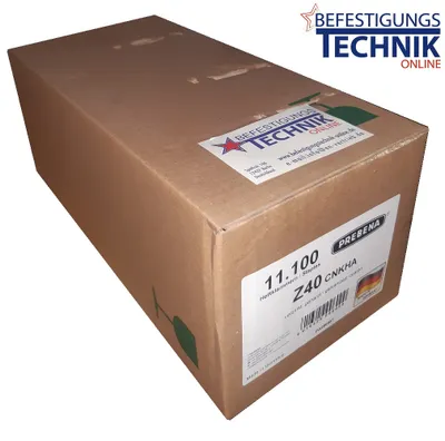 Produktbild von Prebena Klammern Z 40CNKHA 40mm verzinkt geharzt für Prebena 4C-Z50 Tjep PQZ KL-57 11,1M