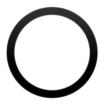 Immagine prodotto di Piastre / anelli / magneti universali compatibili con MagSafe nero
