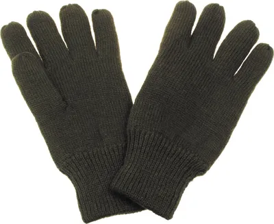 Produktbild von MFH Strick-Fingerhandschuhe Thermo Fütterung oliv