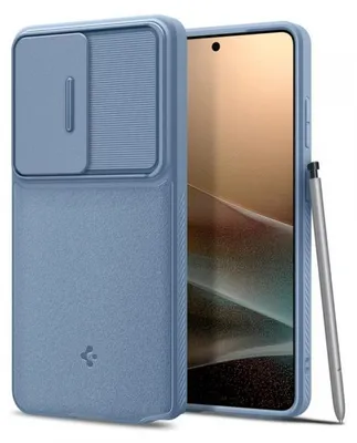Produktbild von Spigen Optik Armor, Cover, Samsung, Galaxy S26 Ultra, 17,5 cm (6.9"), Hellblau
