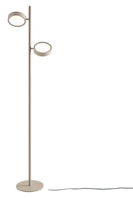 Produktbild von GPIT20 Stehleuchte – 36 W, 2345 lm, 3000 K, verstellbare LED-Stehleuchte in Taubengrau-Aluminium – Gealuce