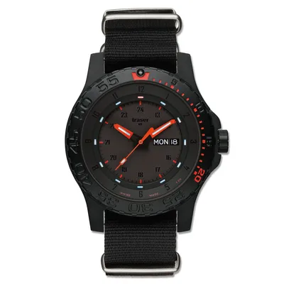 Produktbild von traser H3 104147 Red Combat Herrenuhr