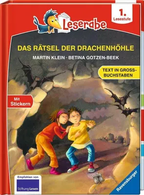 Zdjęcie produktu dla Leserabe 1. Lesestufe - DAS RÄTSEL DER DRACHENHÖHLE