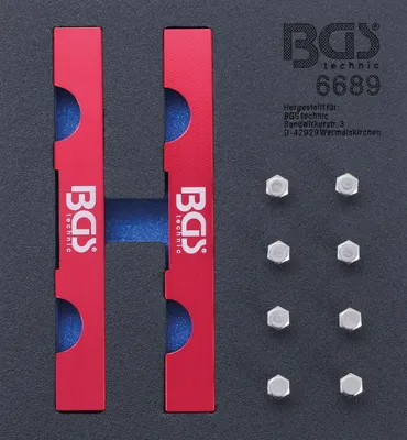Produktbild von BGS technic Tool Tray 1/6: Engine Timing Tool Set, 478 mm, 478 g