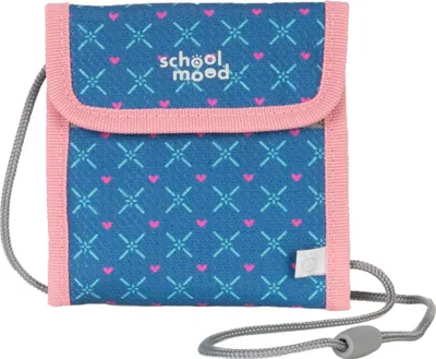 Immagine prodotto di School-Mood borsello da collo portafoglio Neck Pouch Mila blu