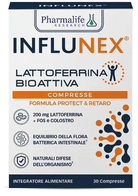 Immagine prodotto di Influnex Lattoferrina Bioattiva 30 Compresse