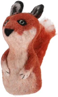 Produktbild von Filz Eierwärmer, Handgemachte Filzdekoration aus Nepal, Filztier - Fuchs, Orange, Filz,Wolle, 14*8*8 cm, Filz Eierwärmer