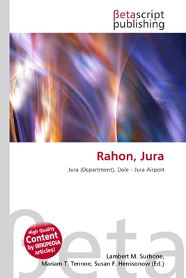 Produktbild von Rahon, Jura