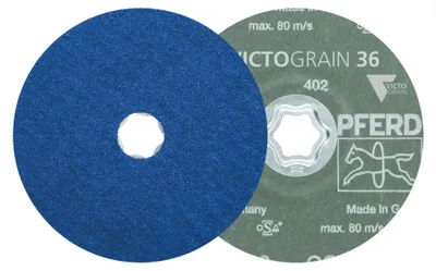 Image de PFERD TOOLS COMBICLICK Disque en fibre VICTOGRAIN-COOL36