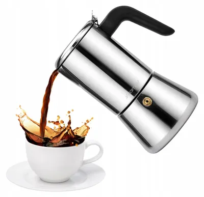 Produktbild von STAHL-ESPRESSOKANNE, ESPRESSO-BRÜHGERÄT, 300 ml, KAMILLE