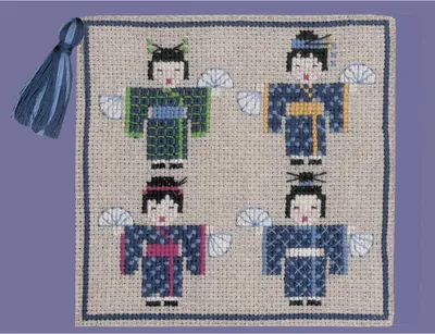 Obrázek produktu pro Sada jehly Le Bonheur des Dames pro vyšívání křížkovým stehem "japonsk