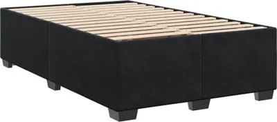 Produktbild von Bettgestell ohne Matratze Schwarz 120x190 cm Samt