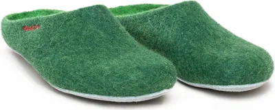 Produktbild von Magicfelt Filz Pantoffeln Aus feinster, handgelesener Schurwolle, Mit Ledersohle, Natürliche Materialien
