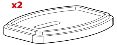 Obrázok produktu pre Lampa N99989, rozmery: 80 mm, 20 mm, 100 mm, vrecko