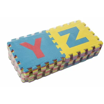 Obrázek produktu pro Dětské puzzle 26 dílků abecedy 32 x 32 x 1 cm