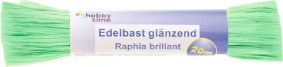 Produktbild von Edelbast Viskose glänzend hellgrün 20 m