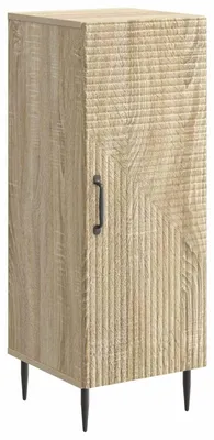 Obrázek produktu pro vidaXL Komoda Sonoma dub 33 x 34,5 x 89,5 cm dřevotřísková deska