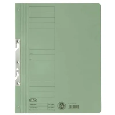 Produktbild von Einhakhefter kfm. Heftung ganzer Vorderdeckel Karton grün