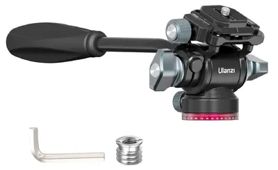 Productafbeelding van ULANZI U-190 statiefkop, camera/videofluidkop met Arca Swiss snelwisselplaat