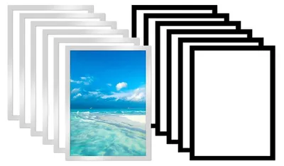Obrázok produktu pre Sada 12 magnetických fotorámikov formátu A4