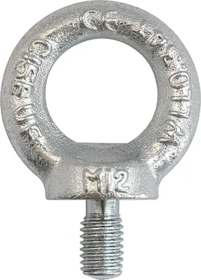 Produktbild von 2 Ringschraube Ringschrauben M12 DIN 580 C15 Verzinkt
