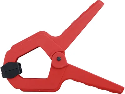 Obrázek produktu pro Svorka pružinová plastová, 110mm, max. rozevření čelistí 50mm