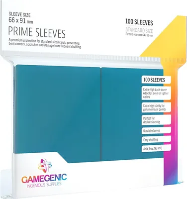 Zdjęcie produktu dla Asmodee Czech Republic Gamegenic: Prime Sleeves Blue