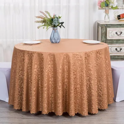 Obrázek produktu pro Kulatá ubrus na stůl, materiál: polyester, průměr: 220 cm