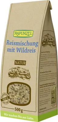Produktbild von Rapunzel 406430, Reiskorn, 500 g, Italien, CE, 354 kcal, 1499 kJ