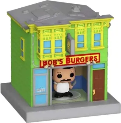 Produktbild von Funko Bitty POP! Town: Bob Belcher and Bob's Burgers #83641