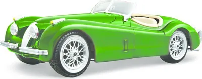 Obrázok produktu pre Bburago 1:24 Jaguar XK 120 Roadster (1951) zelená 18-22018