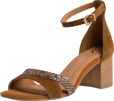 Produktbild von Marco Tozzi Damen Sandalette braun 2-2-28388-24 F-Weite Größe: 39 EU