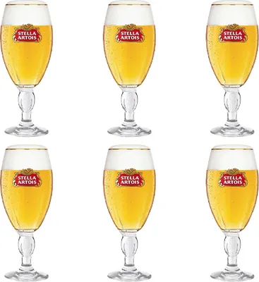 Produktbild von Stella Artois - Chalice Bierglas 250ml - 6 Stück