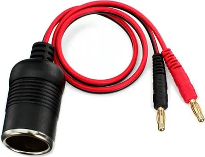 Produktbild von TRAXXAS Adapterkabel Zigarettenanzünder/4mm Stecker 12 Volt TRX2980
