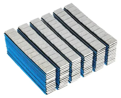 Immagine prodotto di Striscia adesiva pesi equilibratura, contrappesi adesivi per cerchioni auto, pesi di bilanciatura, per auto, furgoni e SUV, 5 g Fe Edgy 100 strisce
