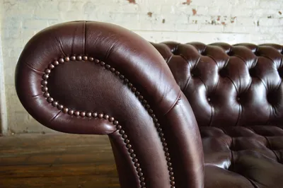 Produktbild von XXL Big Sofa Couch Chesterfield 245cm Polster Sofas 4 Sitzer Leder Textil  #322