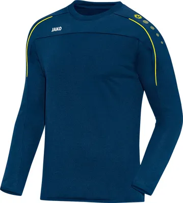 Immagine prodotto di JAKO Unisex Sweat Classico, Farbe:nightblue/citro, Größe:M