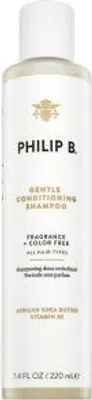 Zdjęcie produktu dla Philip B African Shea Butter, 220 ml, Szampon, Użytkownicy nieprofesjonalni, Unisex, Do wszystkich włosów, Włosy po zabiegu, Nawilżający, Oczyszczający, Świecący