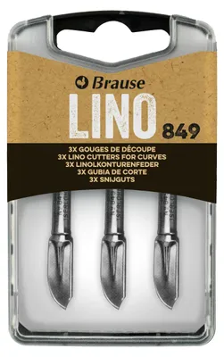 Produktbild von Brause 5x x3 Linolschneider f#r Kurven n#849 300849B