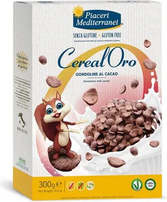 Produktbild von Piaceri Mediterranei Cereal Oro Gondoline Kakao 300g