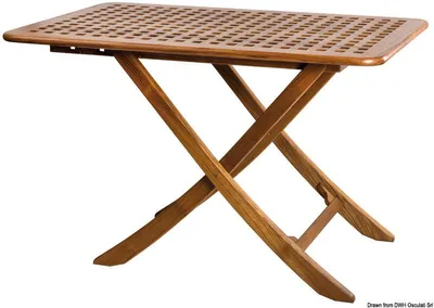 Produktbild von Klappbarer Teak Tisch 110x70 cm - Osculati 71.305.60