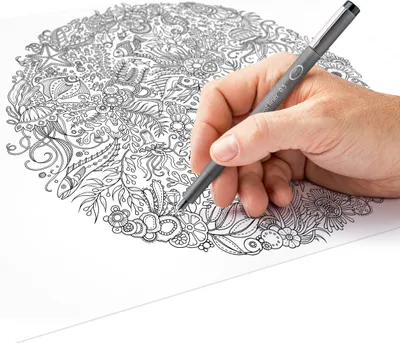 Produktbild von Feinschreiber pigment liner 0,4mm schwarz Packung mit 10 Stück