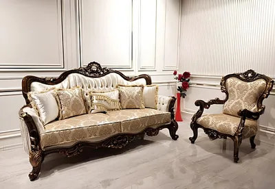 Produktbild von Klassische Sofagarnitur Wohnzimmer Sofa Couch Möbel einrichtung 3+1 Sitz