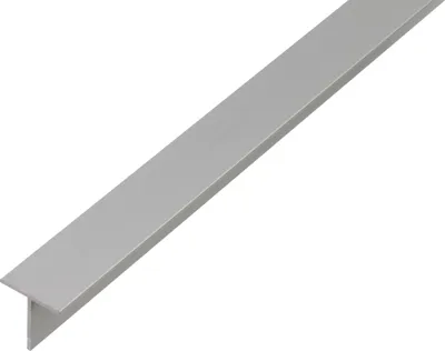 Immagine prodotto di Alberts 497798 Profilo a T, alluminio, naturale, 1000 x 15 x 15 mm, set da 7